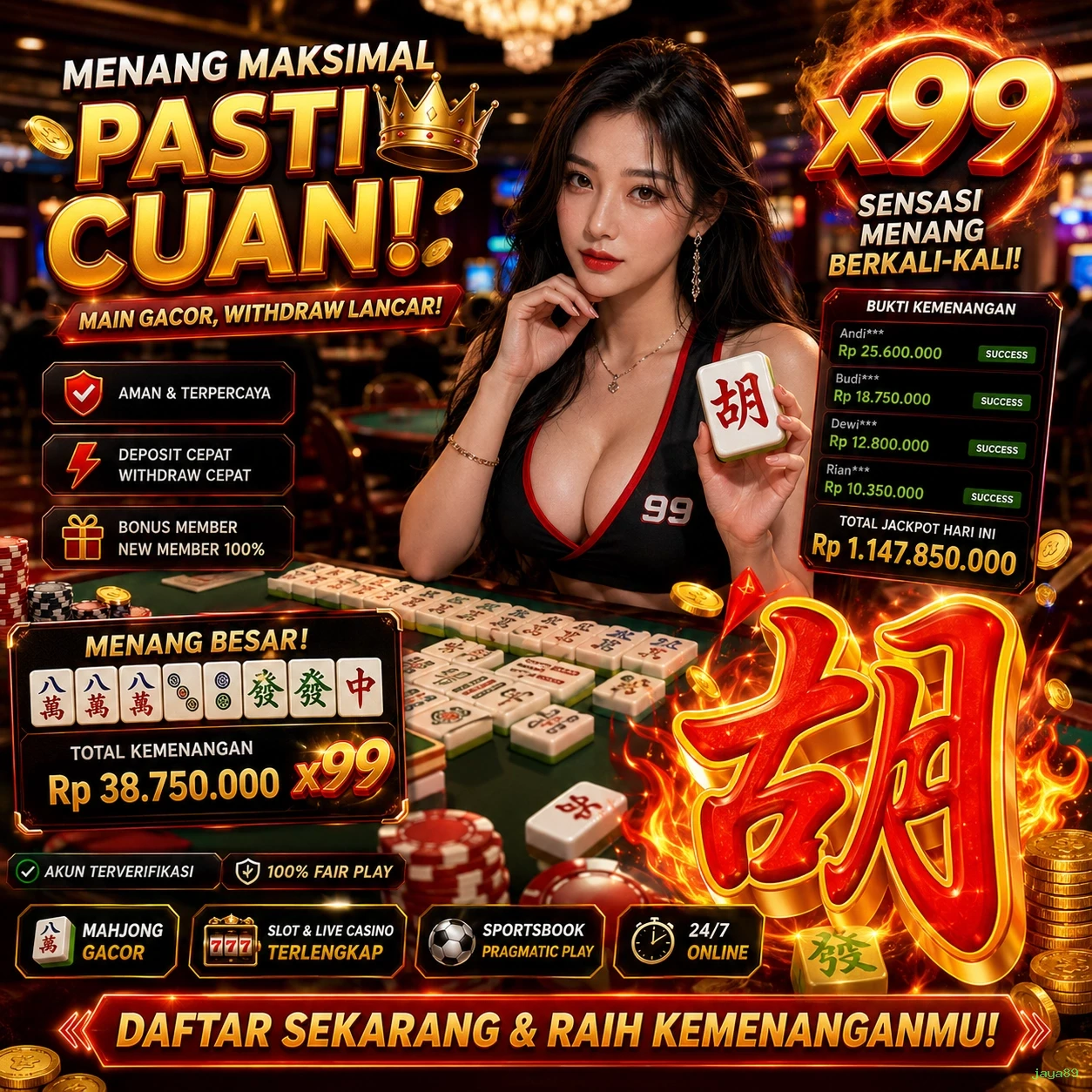 jaya89 Dukungan Pelanggan